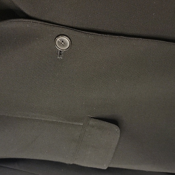ELIE TAHARI BLACK BLAZER POCKETS LAPEL ONE BUTTON EUC - Picture 4 of 10